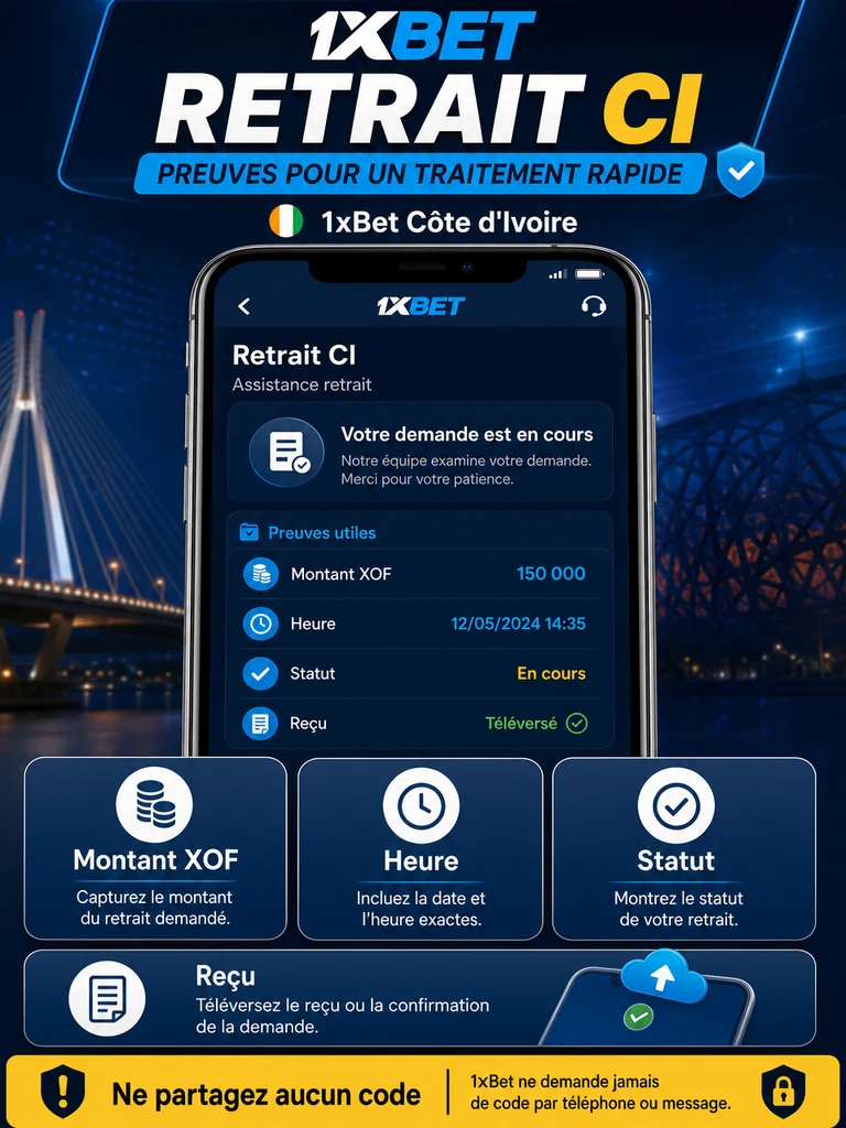 Checklist: preuves utiles pour un retrait sans partager ses codes.